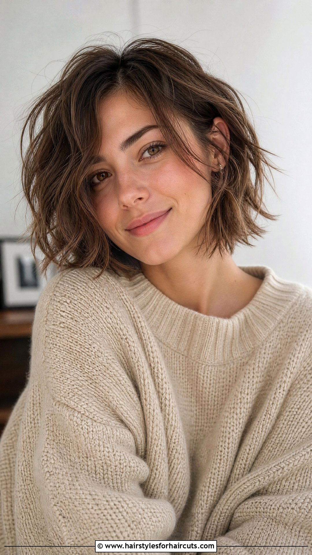 Messy Textured Bob - 25 wicked hairstyles - 25 wicked hairstyles