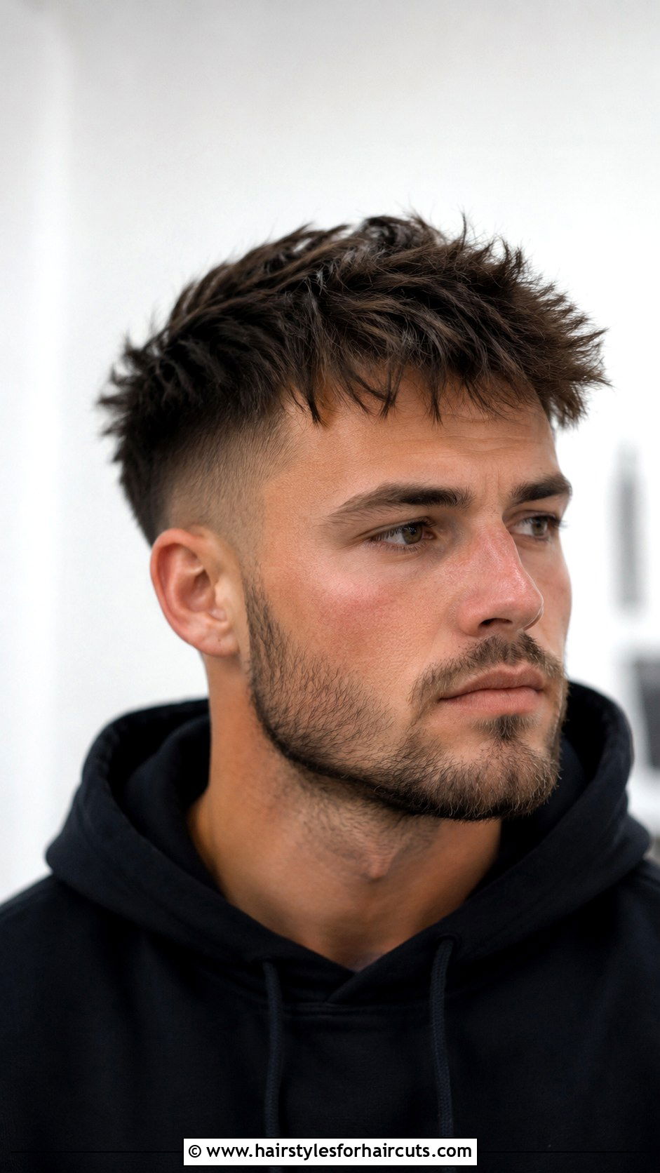 Messy Textured Top - 25 pomade haircuts - 25 pomade haircuts