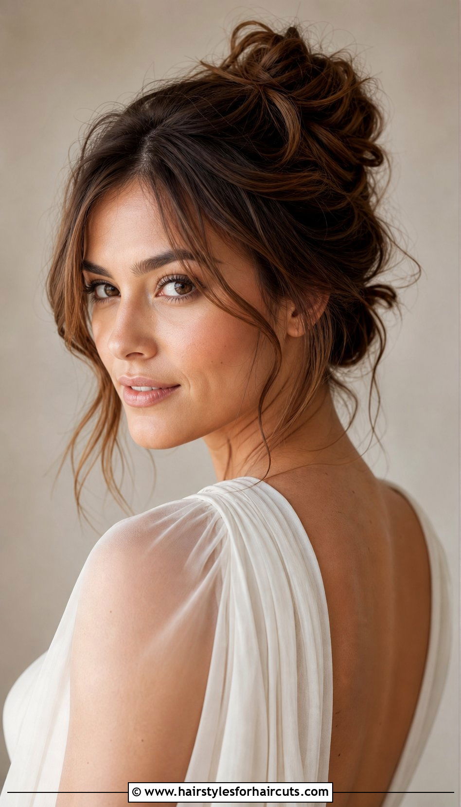 Messy Updo For Short Hair - 25 wedding guest hairstyles for short hair - 25 wedding guest hairstyles for short hair