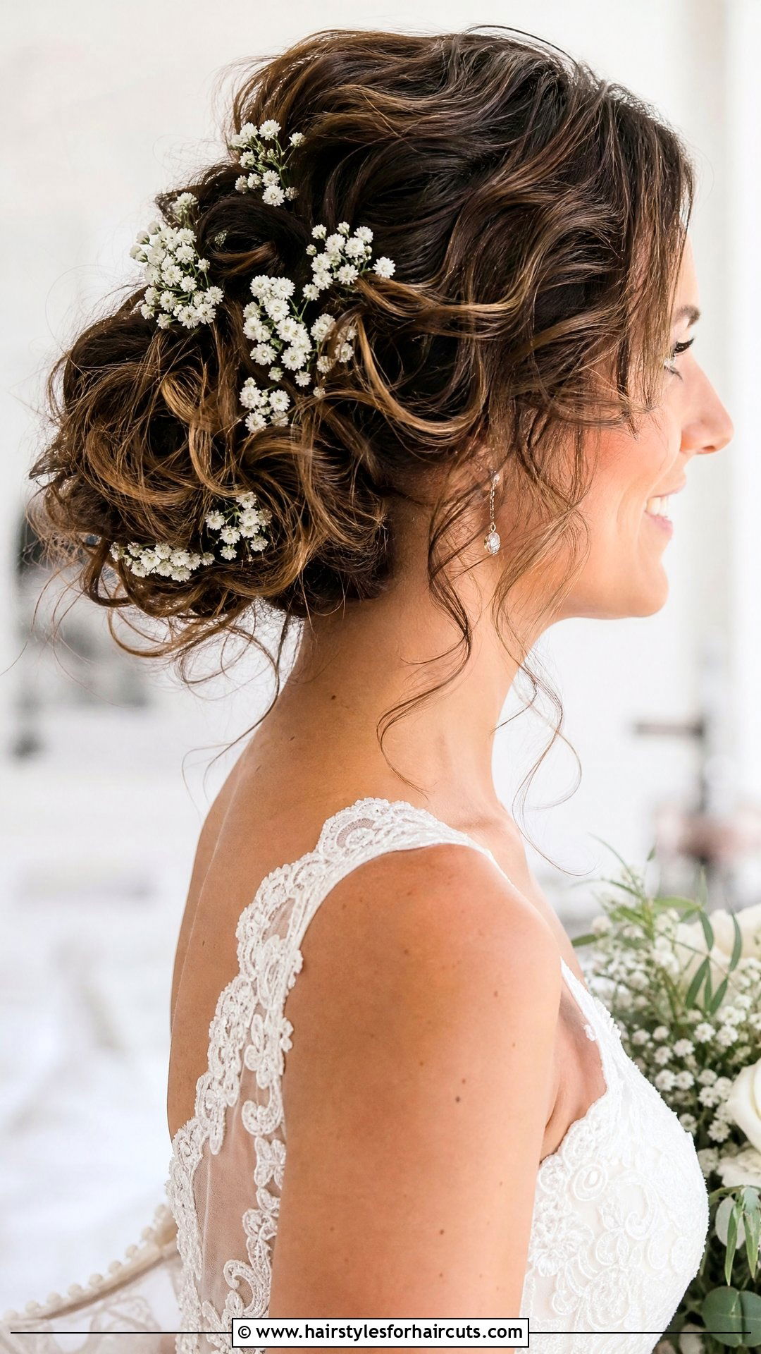 Messy Updo Wedding Hairstyle - 25 wedding hairstyles medium hair - 25 wedding hairstyles medium hair