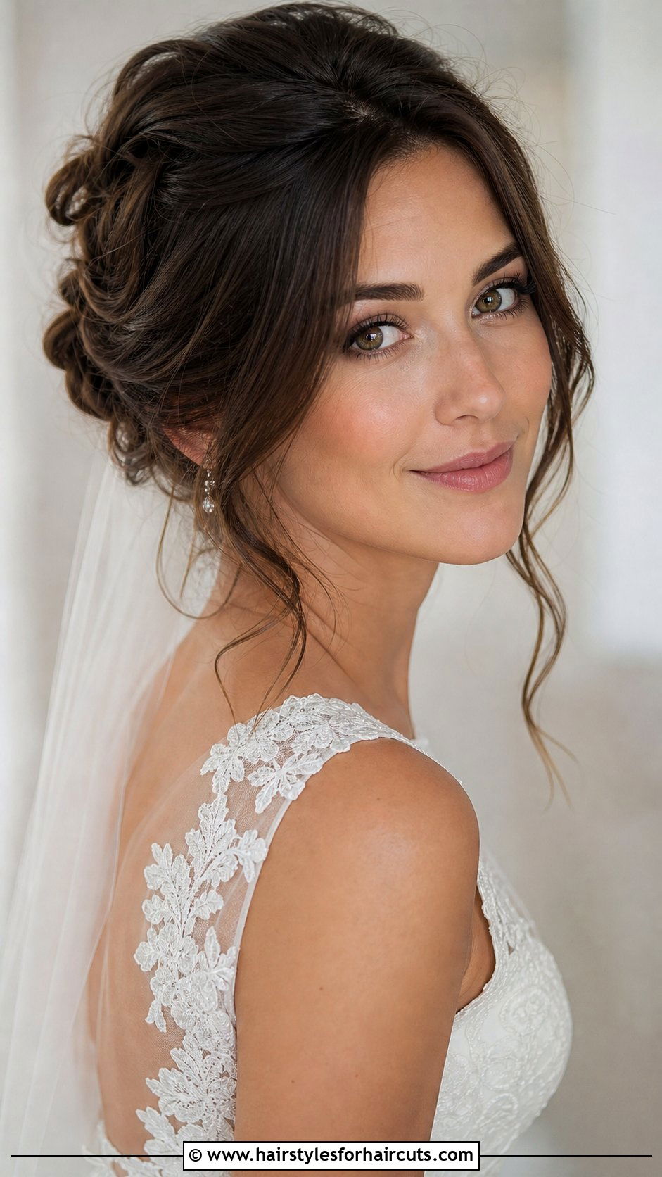 Messy Updo Wedding Hairstyle Shoulder Length - 25 wedding hairstyles shoulder length - 25 wedding hairstyles shoulder length