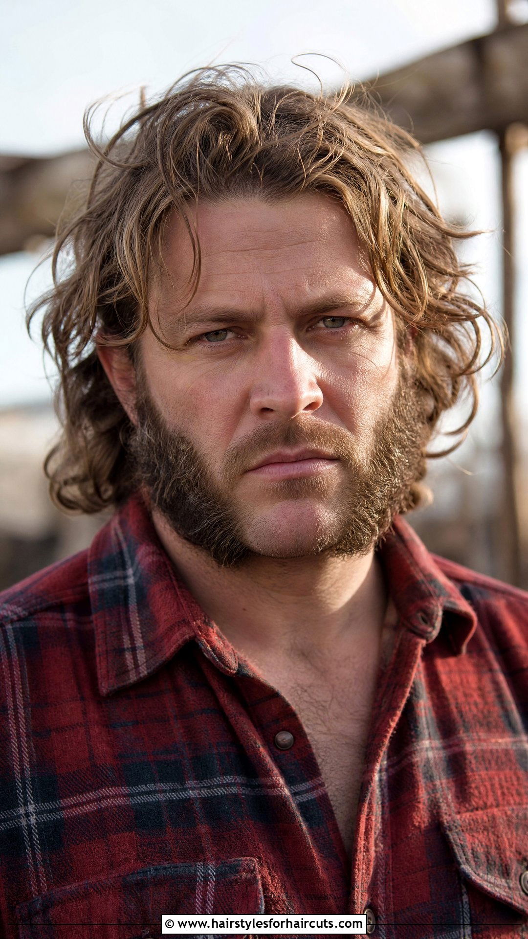 Messy Viking Hair And Mutton Chops - 25 viking facial hairstyles - 25 viking facial hairstyles