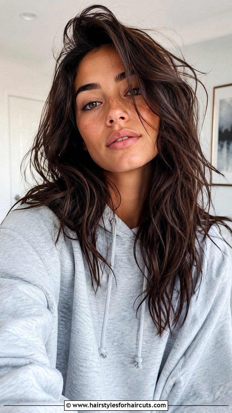 Messy Waves - 25 hairstyles with hair straightener - 25 hairstyles with hair straightener
