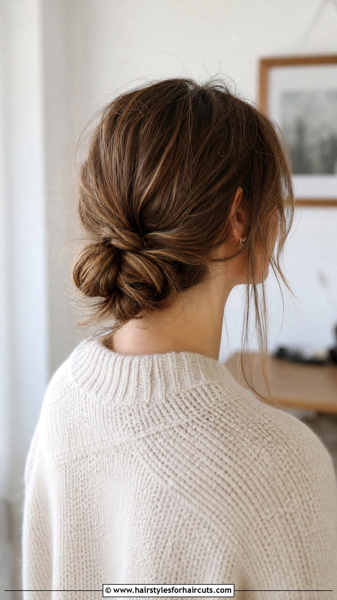 Messy Western Low Bun Hairstyle - 25 western hairstyles - 25 western hairstyles
