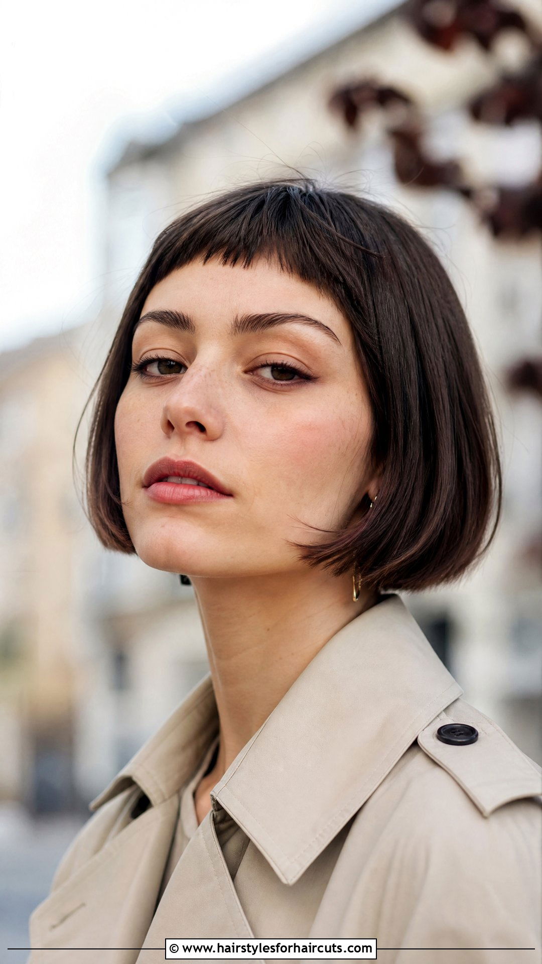 Micro Bang Bob - 25 fine straight haircuts - 25 fine straight haircuts