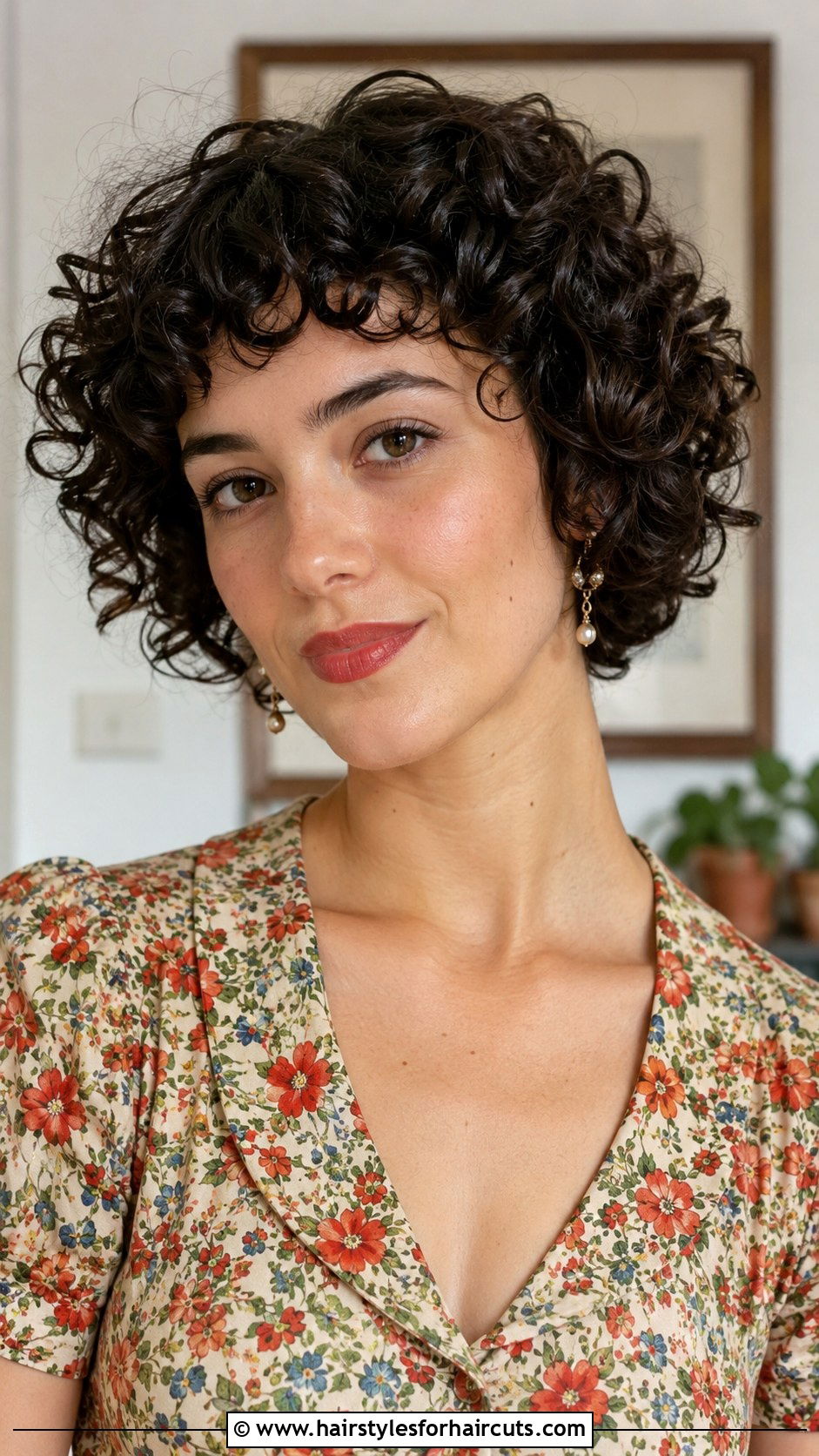 Micro Bang Curly Bob Haircut - 25 bob haircuts curly - 25 bob haircuts curly
