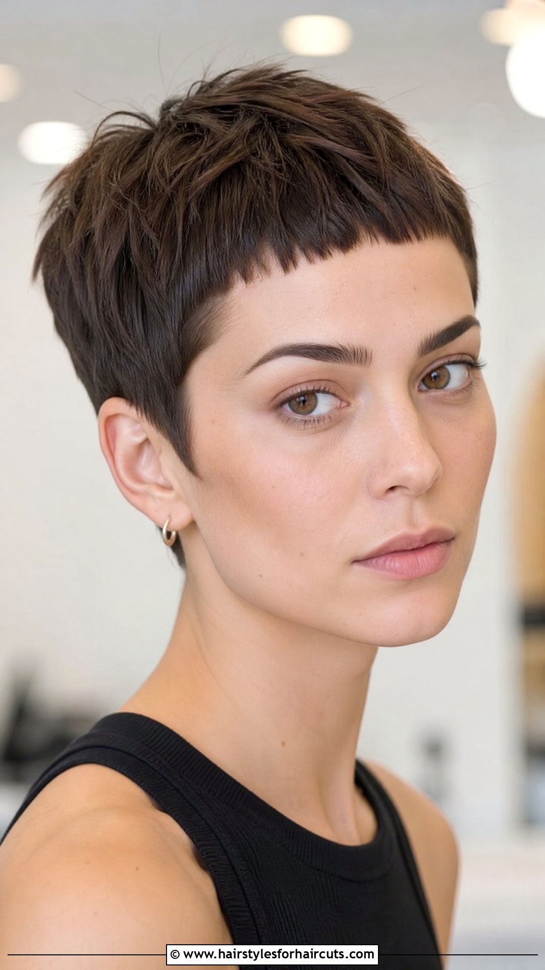 Micro Bang Pixie Cut - 25 hairstyles for - 25 hairstyles for