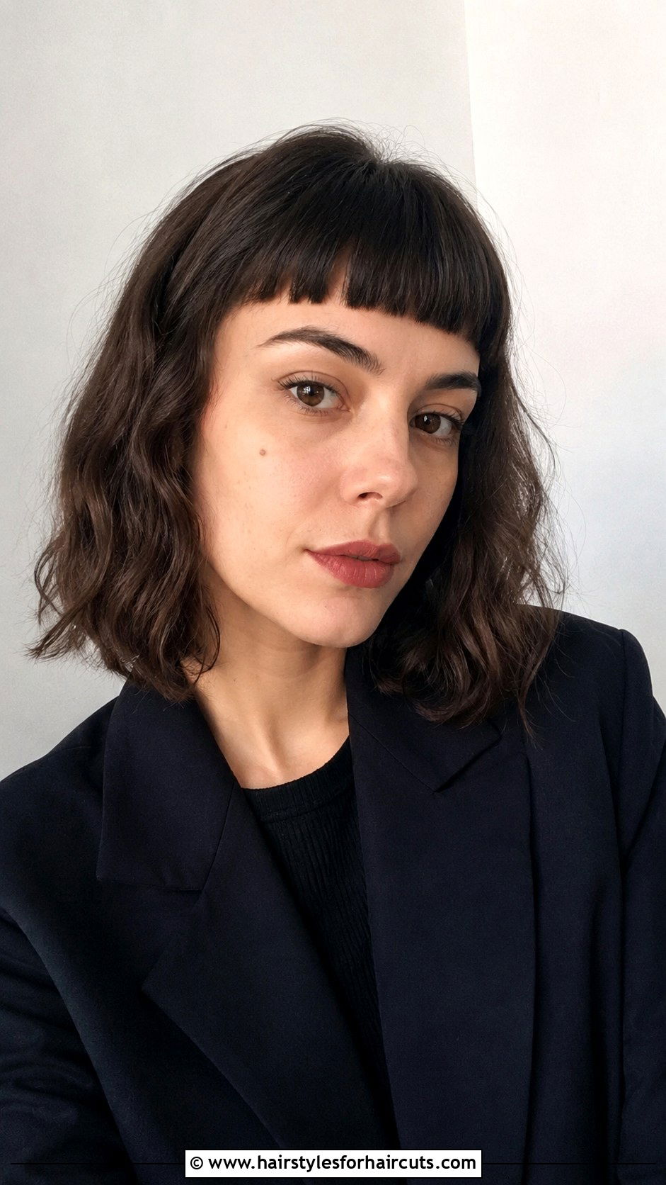 Micro Bangs 2B Haircut - 25 2b haircuts - 25 2b haircuts