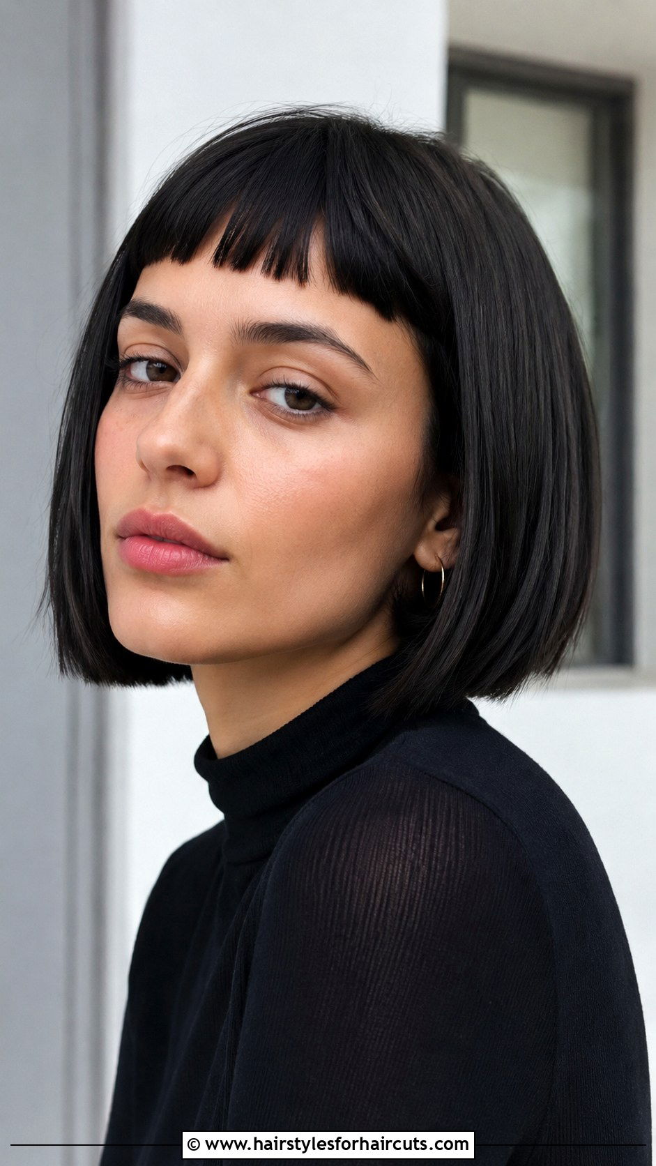 Micro Bangs Black Haircut - 25 best black haircuts - 25 best black haircuts