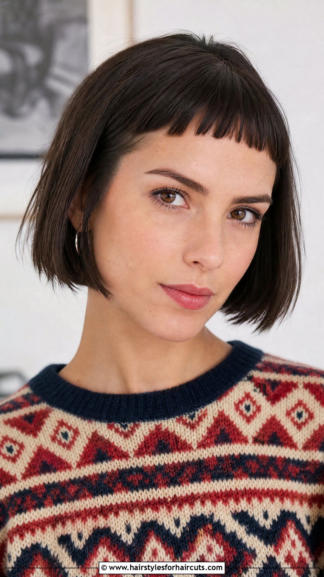 Micro Bangs Bob - 25 hair shock after haircuts - 25 hair shock after haircuts
