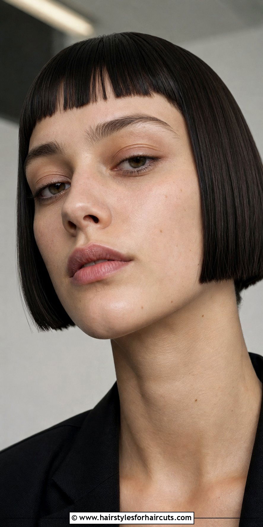 Micro Bangs Bob - 25 hairstyles for thin hair asian female - 25 hairstyles for thin hair asian female