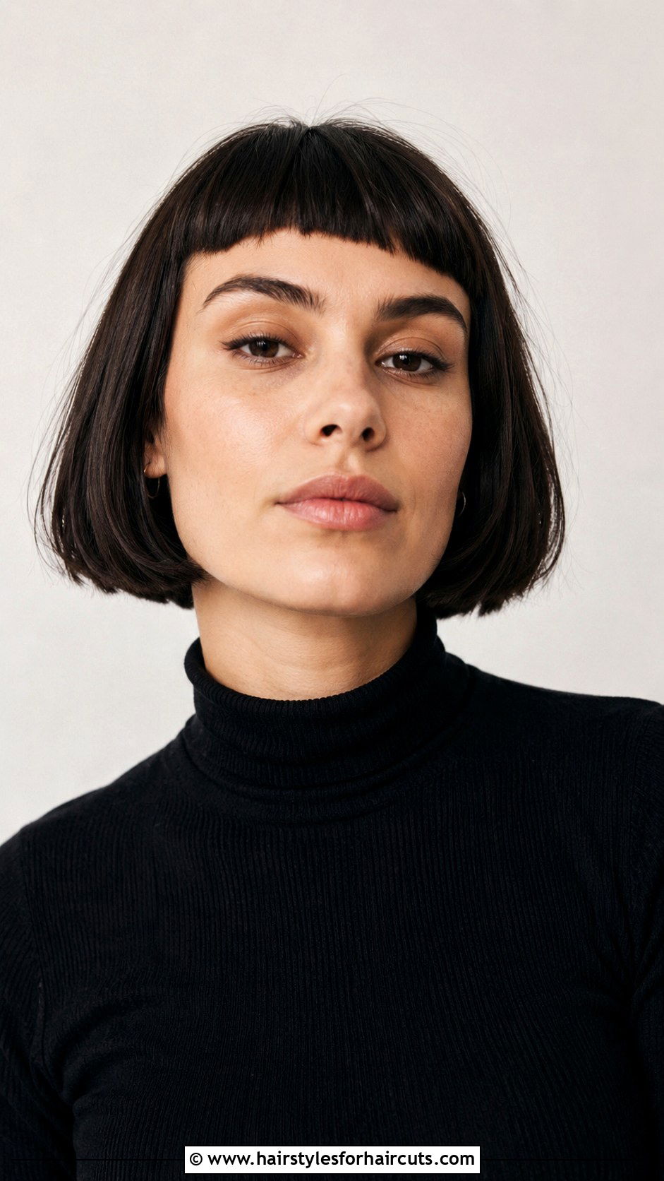 Micro Bangs Bob - 25 asian short hairstyles - 25 asian short hairstyles