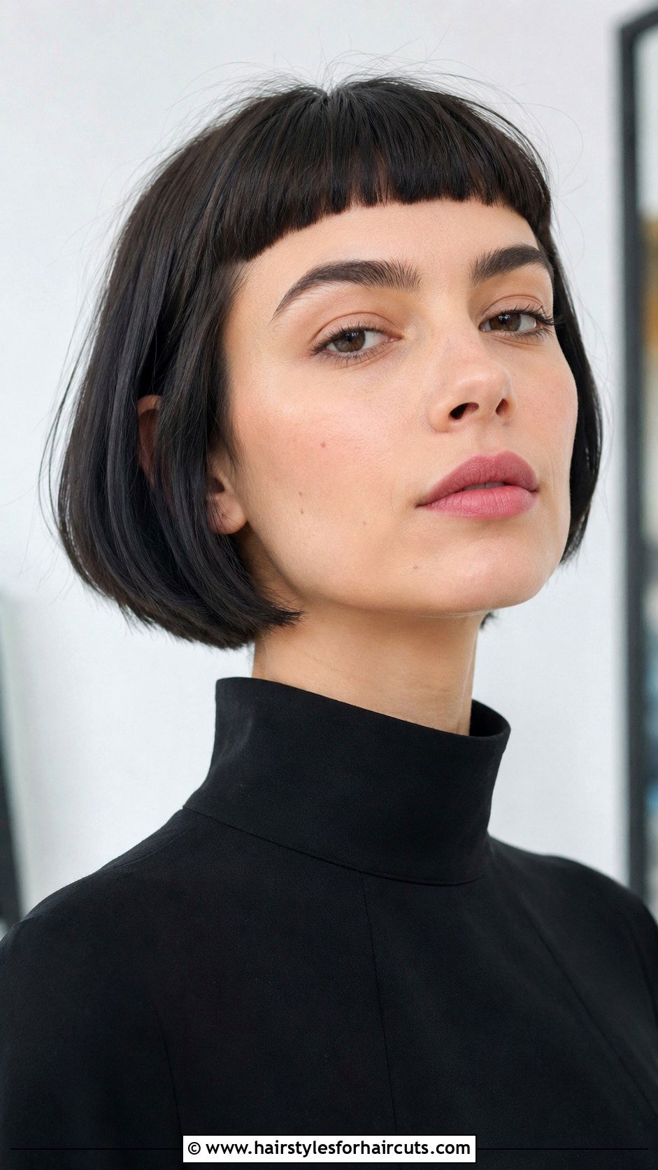 Micro Bangs Bob - 25 choosing a hairstyles - 25 choosing a hairstyles