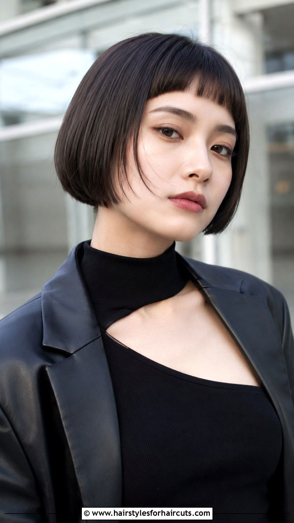 Micro Bangs Bob Haircut - 25 cute haircuts for girls short hair - 25 cute haircuts for girls short hair