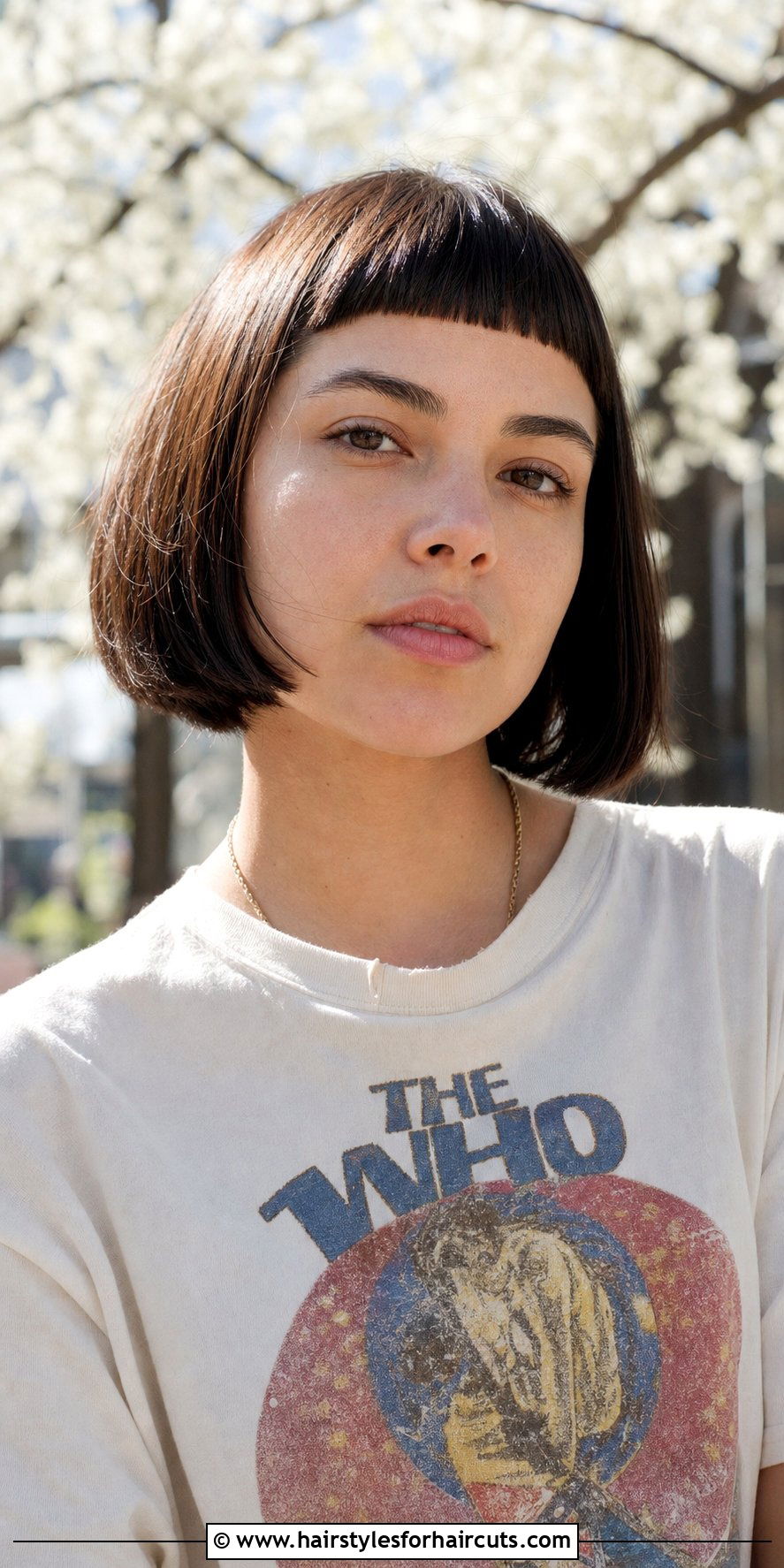 Micro Bangs Bob Haircut - 25 fashion hairstyles - 25 fashion hairstyles