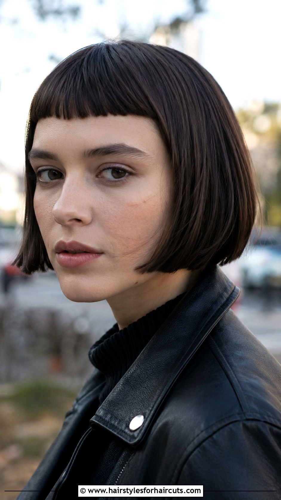 Micro Bangs Bob Haircut - 25 female hairstyles - 25 female hairstyles
