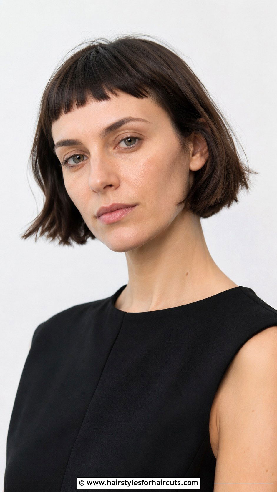 Micro Bangs Bob Haircut - 25 back to school haircuts deals - 25 back to school haircuts deals