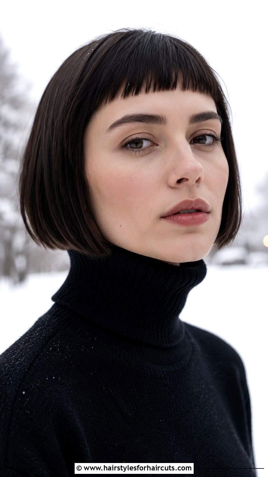 Micro Bangs Bob Haircut - 25 beautiful haircuts for ladies - 25 beautiful haircuts for ladies