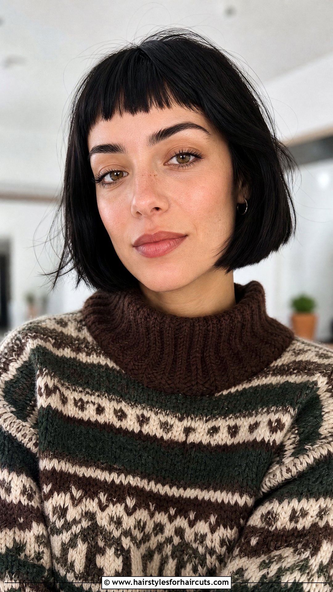 Micro Bangs Bob Haircut - 25 haircuts open now - 25 haircuts open now