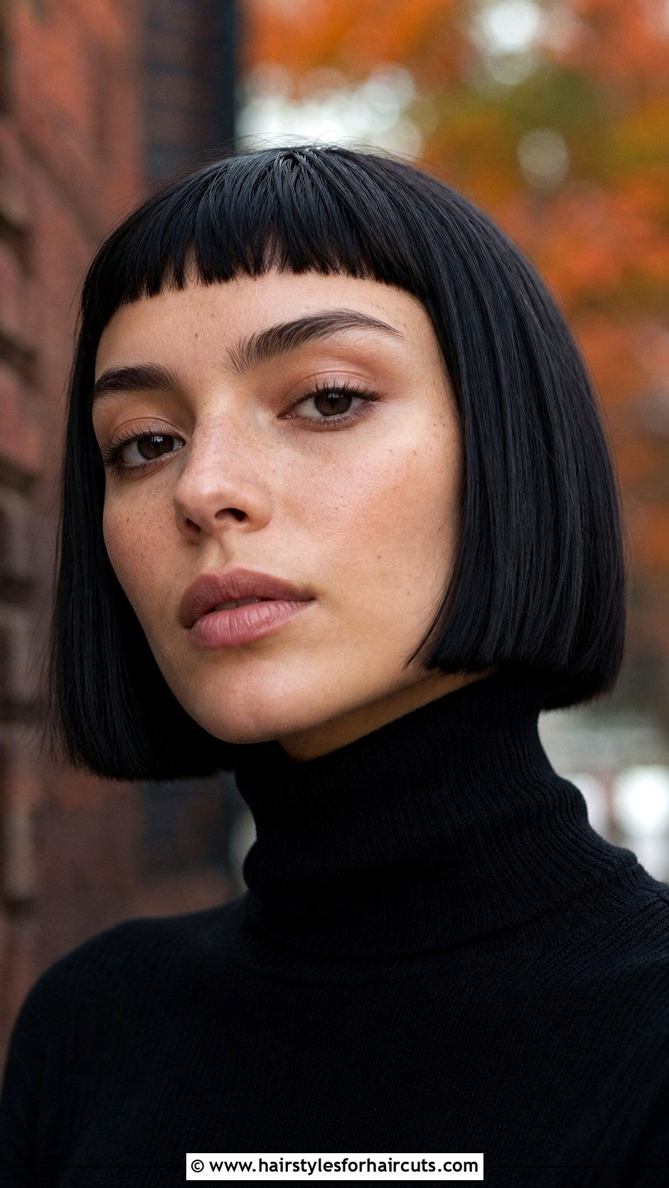 Micro Bangs Bob Haircut - 25 haircuts thick straight hair - 25 haircuts thick straight hair