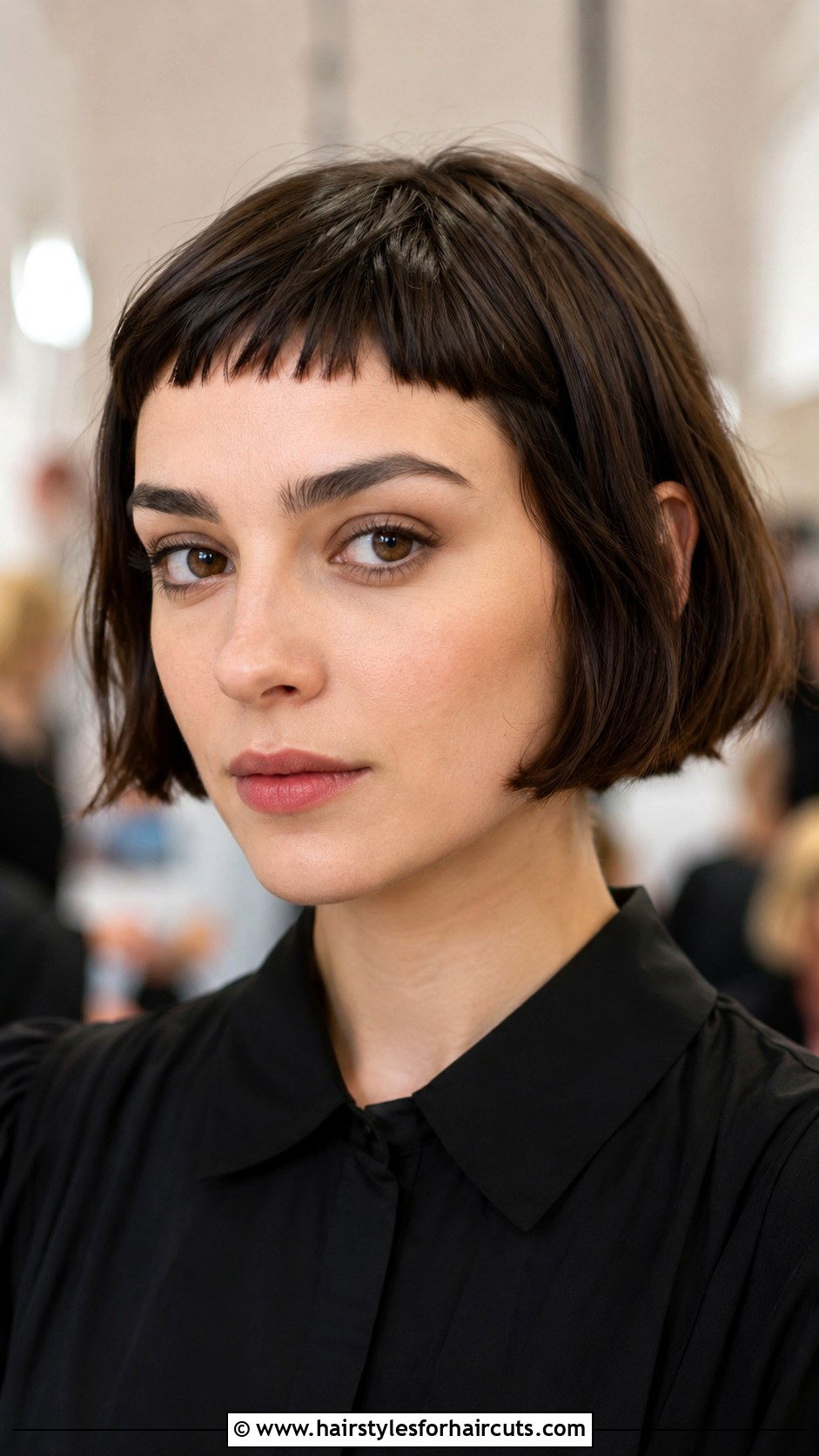 Micro Bangs Bob Haircut - 25 best haircuts for girls - 25 best haircuts for girls