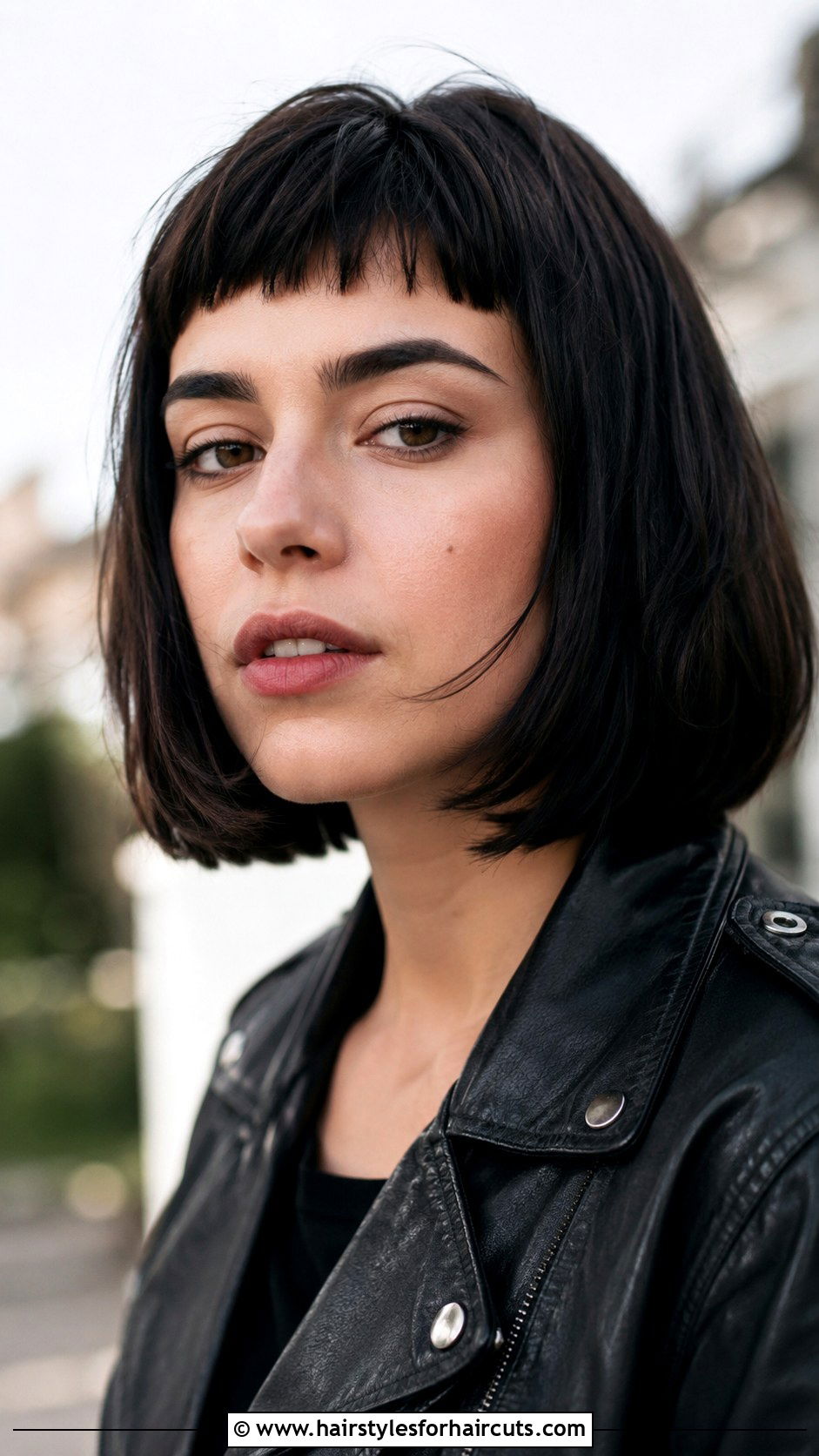 Micro Bangs Bob Haircut - 25 haircuts pics - 25 haircuts pics