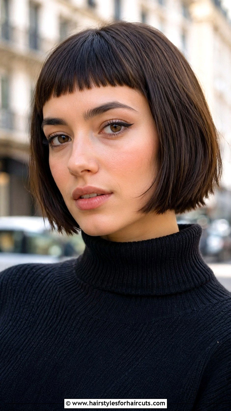 Micro Bangs Bob Haircut - 25 hairstyles to do - 25 hairstyles to do