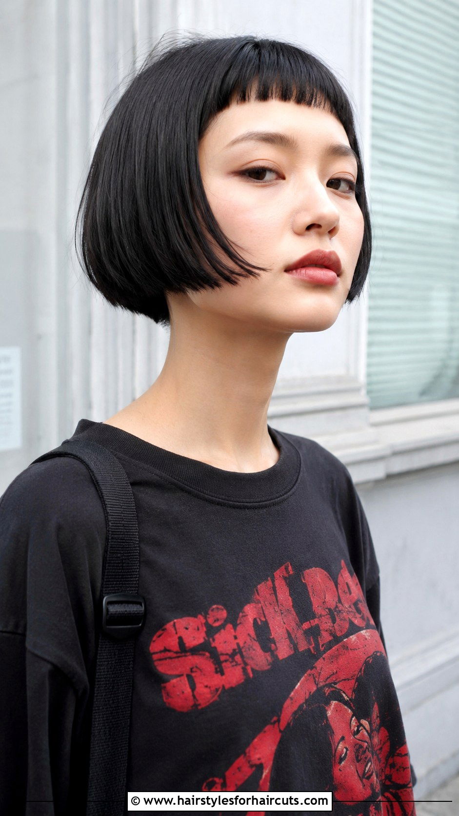 Micro Bangs Bob Haircut - 25 ladies haircuts style - 25 ladies haircuts style