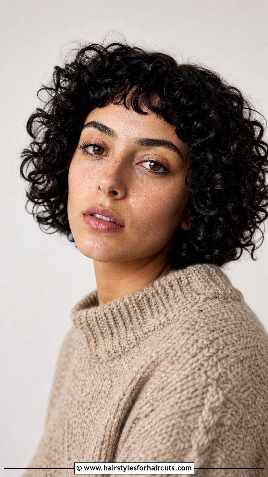 Micro Bangs Curly Haircut - 25 frizzy hair edgy short curly haircuts - 25 frizzy hair edgy short curly haircuts