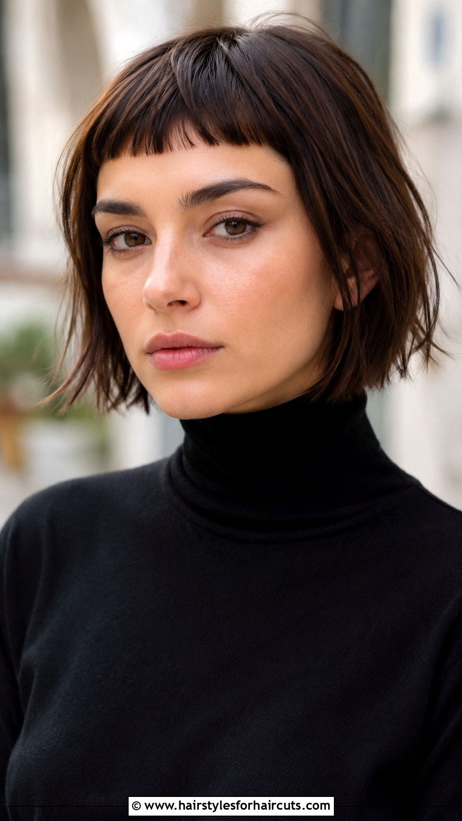 Micro Bangs Haircut - 25 different kinds of haircuts - 25 different kinds of haircuts