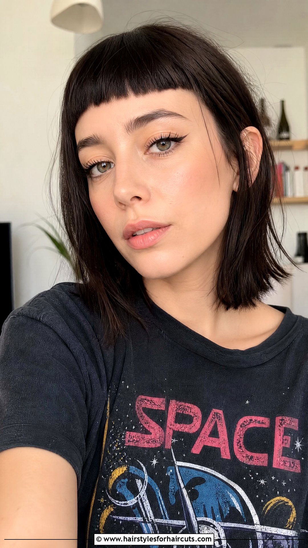 Micro Bangs Haircut At Home - 25 haircuts at home - 25 haircuts at home