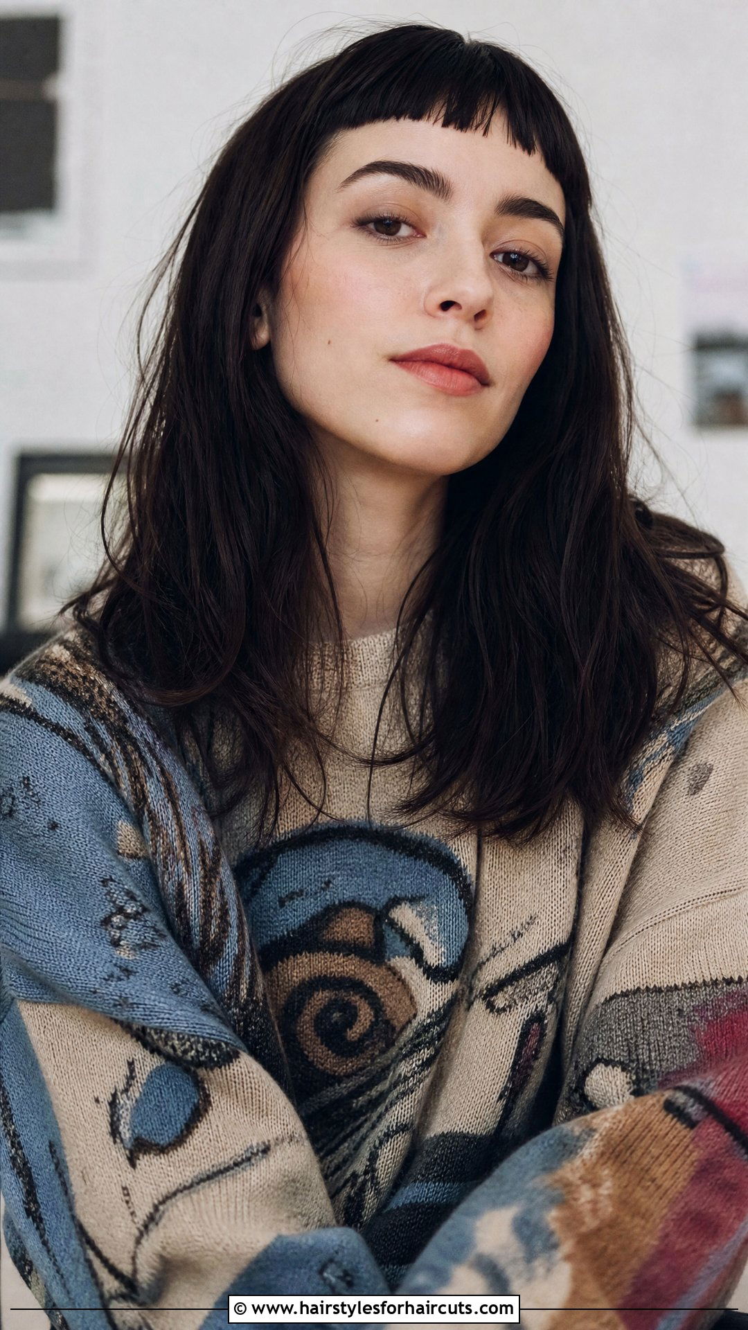 Micro Bangs Haircut For Dark Hair - 25 haircuts for dark hair - 25 haircuts for dark hair