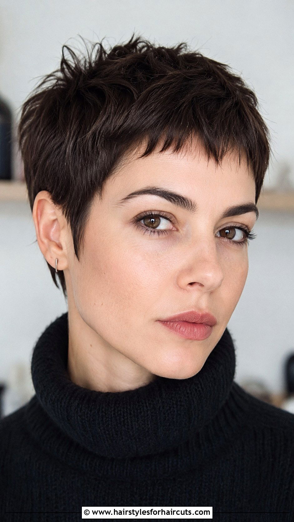 Micro Bangs Pixie - 25 haircuts northampton - 25 haircuts northampton