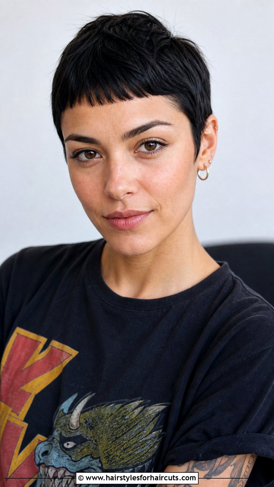 Micro Bangs Pixie - 25 edgy haircuts - 25 edgy haircuts