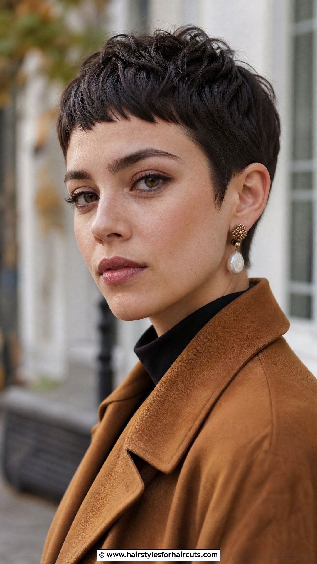 Micro Bangs Pixie Cut - 25 womans short haircuts - 25 womans short haircuts