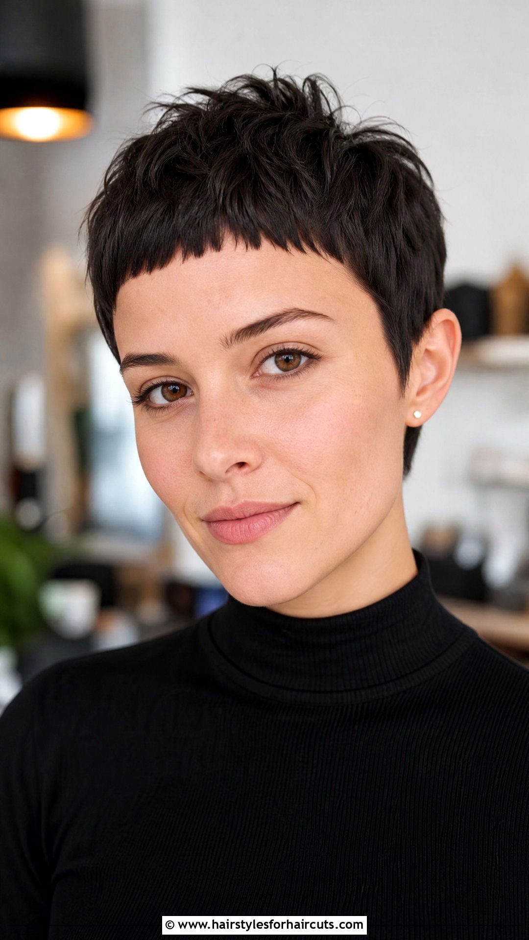 Micro Bangs Pixie Cut - 25 fine hair short sassy haircuts - 25 fine hair short sassy haircuts