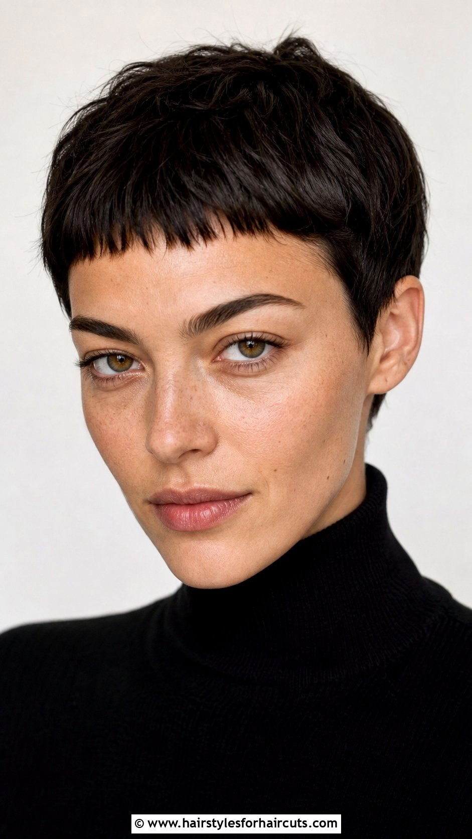 Micro Bangs Pixie Cut - 25 haircuts costa mesa - 25 haircuts costa mesa
