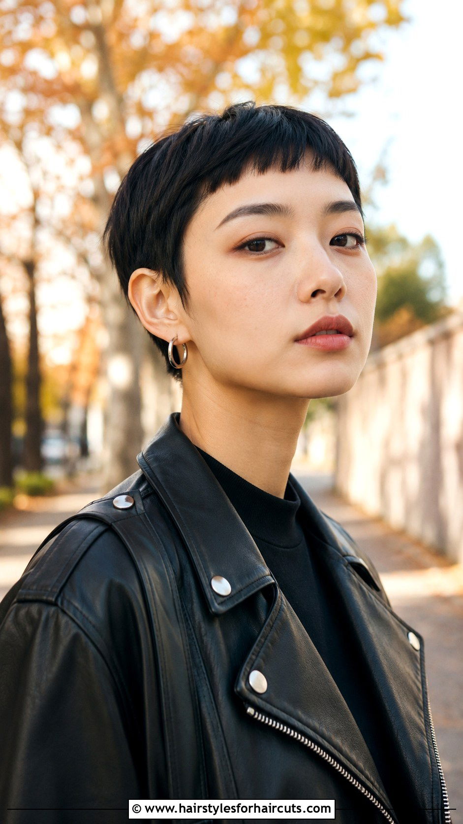 Micro Bangs Pixie Cut Asian - 25 asian short haircuts - 25 asian short haircuts
