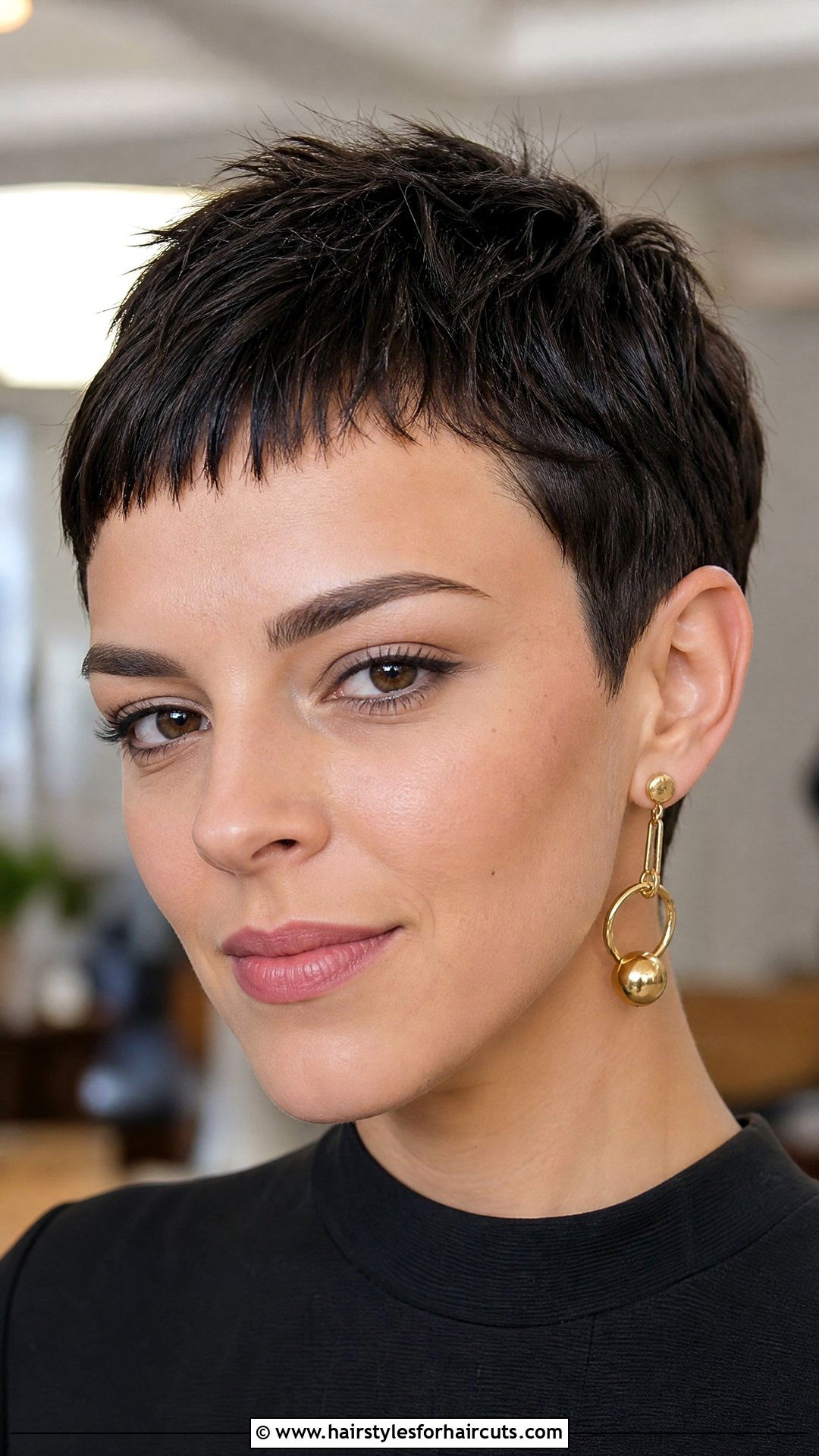 Micro Bangs Pixie Haircut - 25 haircuts instructions - 25 haircuts instructions