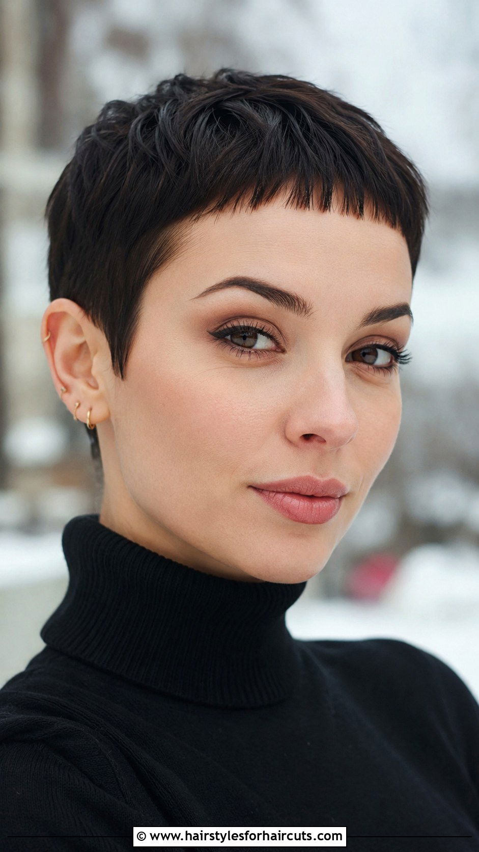 Micro Bangs Pixie Haircut - 25 haircuts reviews - 25 haircuts reviews