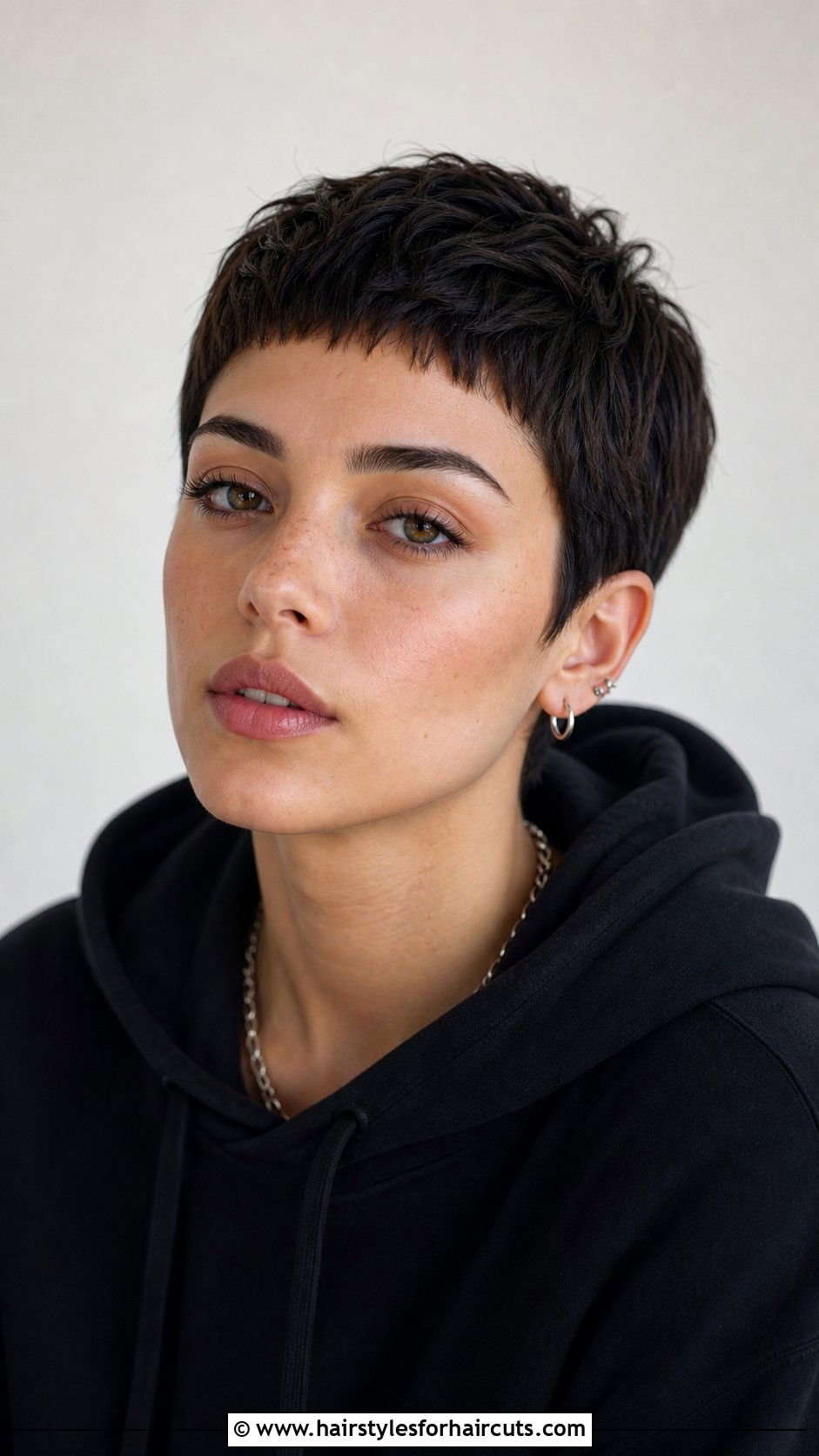 Micro Bangs Pixie Haircut - 25 custom haircuts - 25 custom haircuts