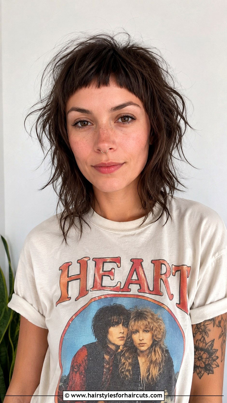 Micro Bangs With Short Shag - 25 bangs hairstyles for thin hair - 25 bangs hairstyles for thin hair