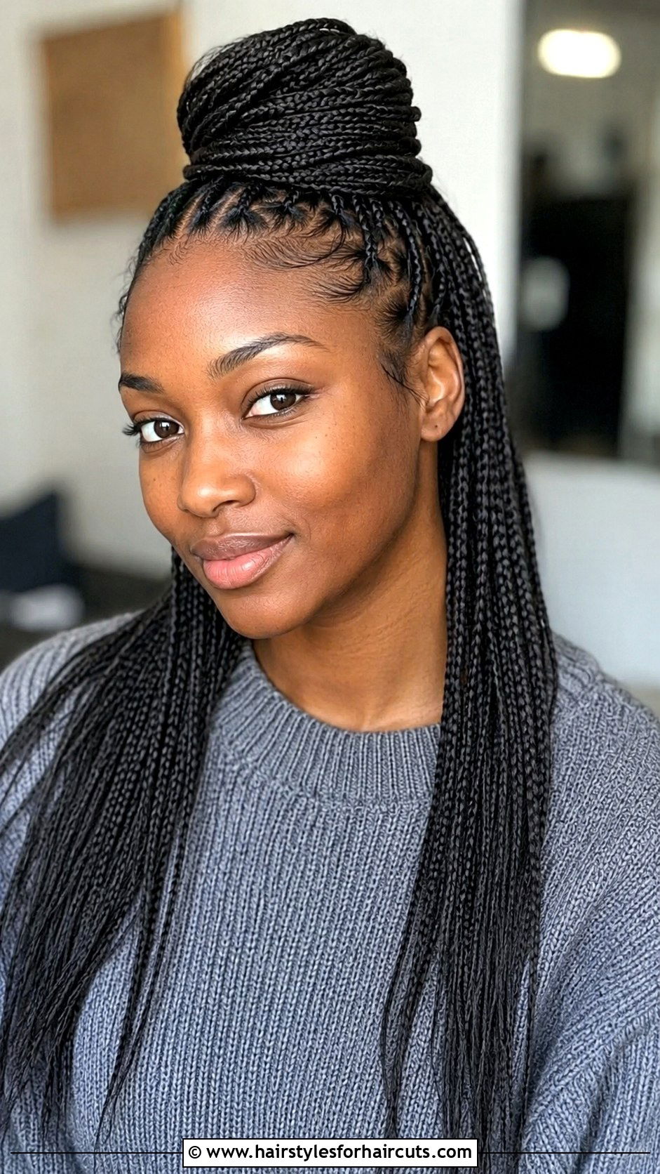 Micro Box Braids - 25 box hairstyles - 25 box hairstyles