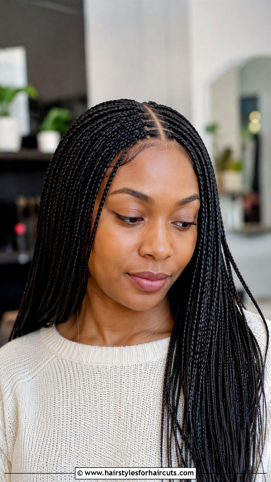 Micro Box Braids - 25 human hair box braids hairstyles - 25 human hair box braids hairstyles