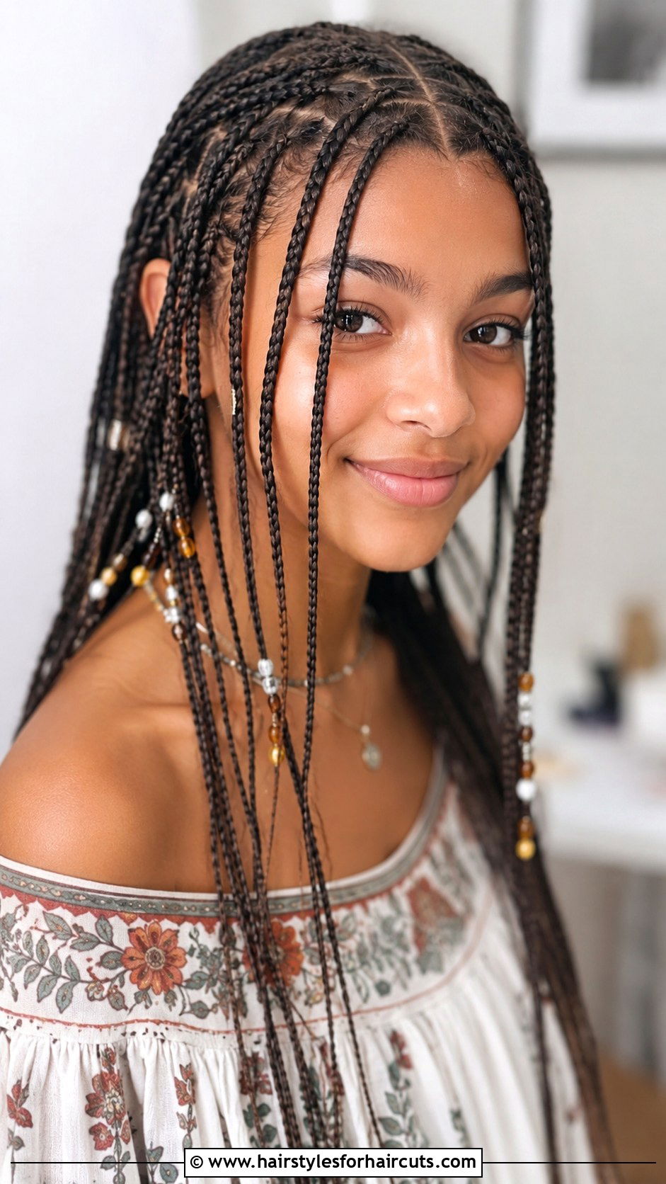 Micro Braid Hairstyle - 25 cute teen hairstyles - 25 cute teen hairstyles