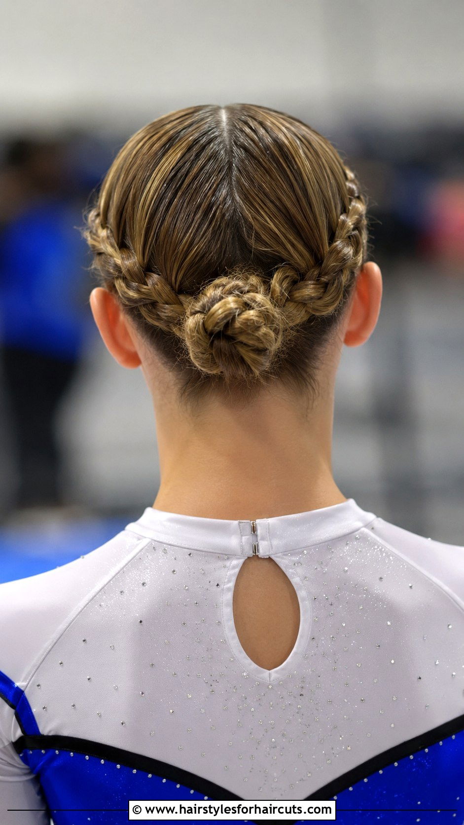 Micro Braid High Ponytail - 25 cheer hairstyles - 25 cheer hairstyles