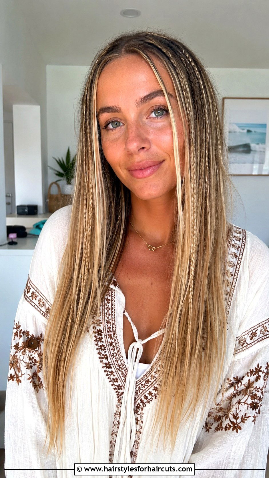 Micro Braid Long Hair - 25 2000s haircuts - 25 2000s haircuts