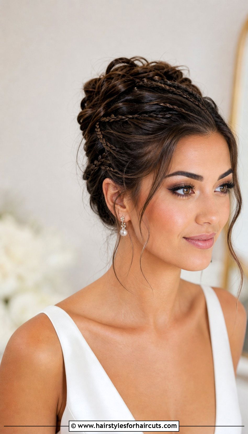 Micro Braid Updo For Wedding - 25 up do hairstyles for wedding - 25 up do hairstyles for wedding