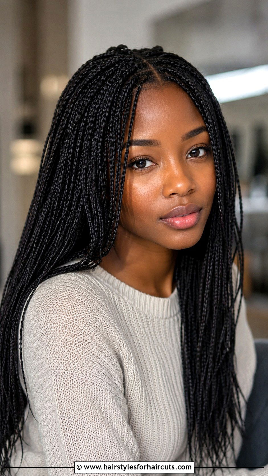 Micro Braids - 25 black girl hairstyles - 25 black girl hairstyles