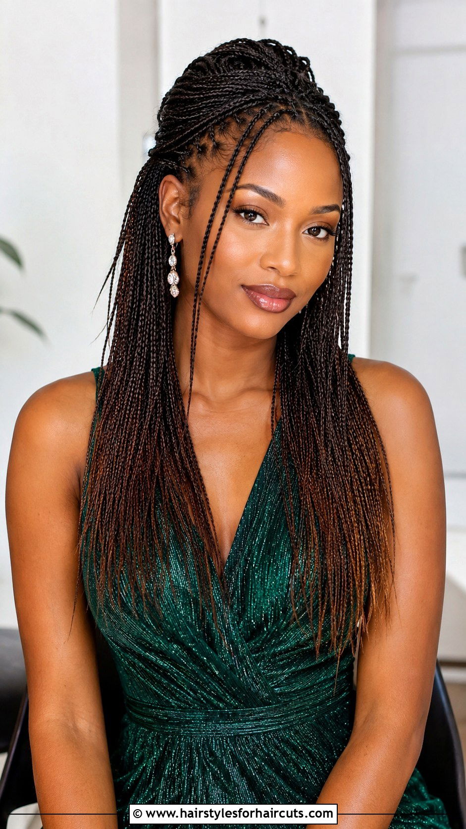 Micro Braids - 25 african american braid hairstyles for thin hair - 25 african american braid hairstyles for thin hair